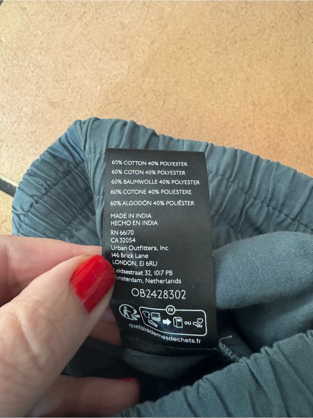 Free People Balloon Pants - Slate Blue - Picture 4 of 6